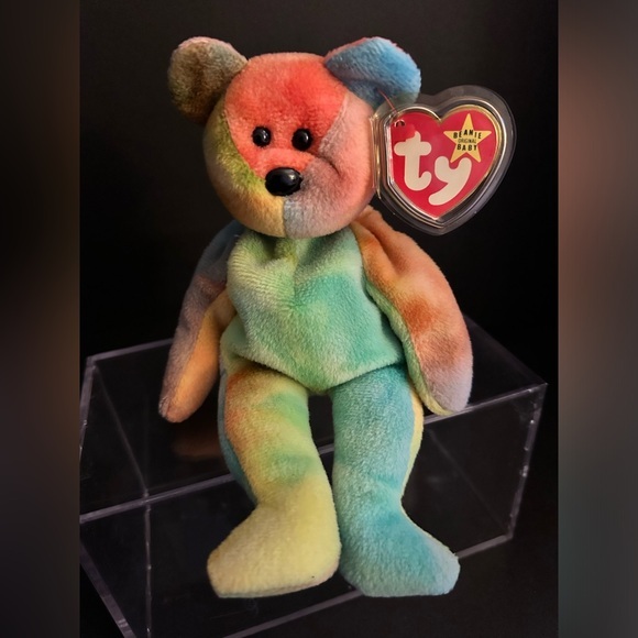 Ty Other - TY "Garcia" the Bear Retired Beanie Baby ERRORS RARE - MINT NEW WITH TAGS